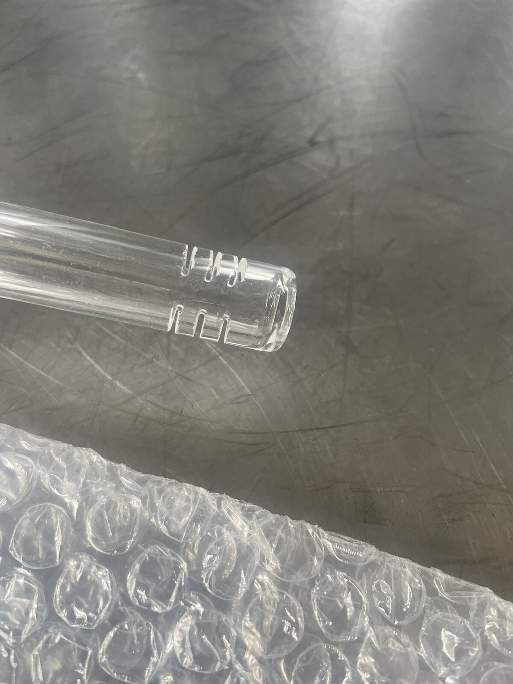18MM Glass Downstem Diffused 4-1/2” NEW! FREE SHIPPING!