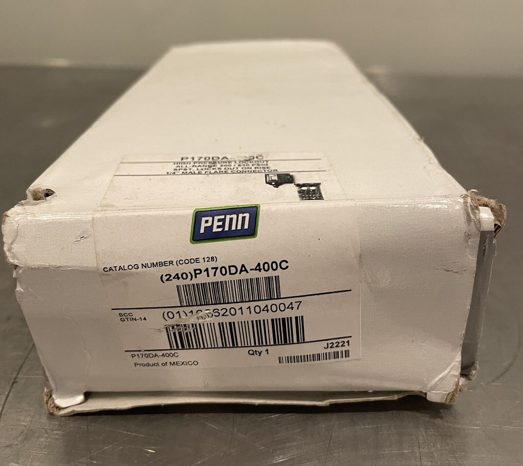 Penn P170DA-400C High Pressure Lockout Switch 200/610 PSIG NEW IN BOX SHIPS FREE