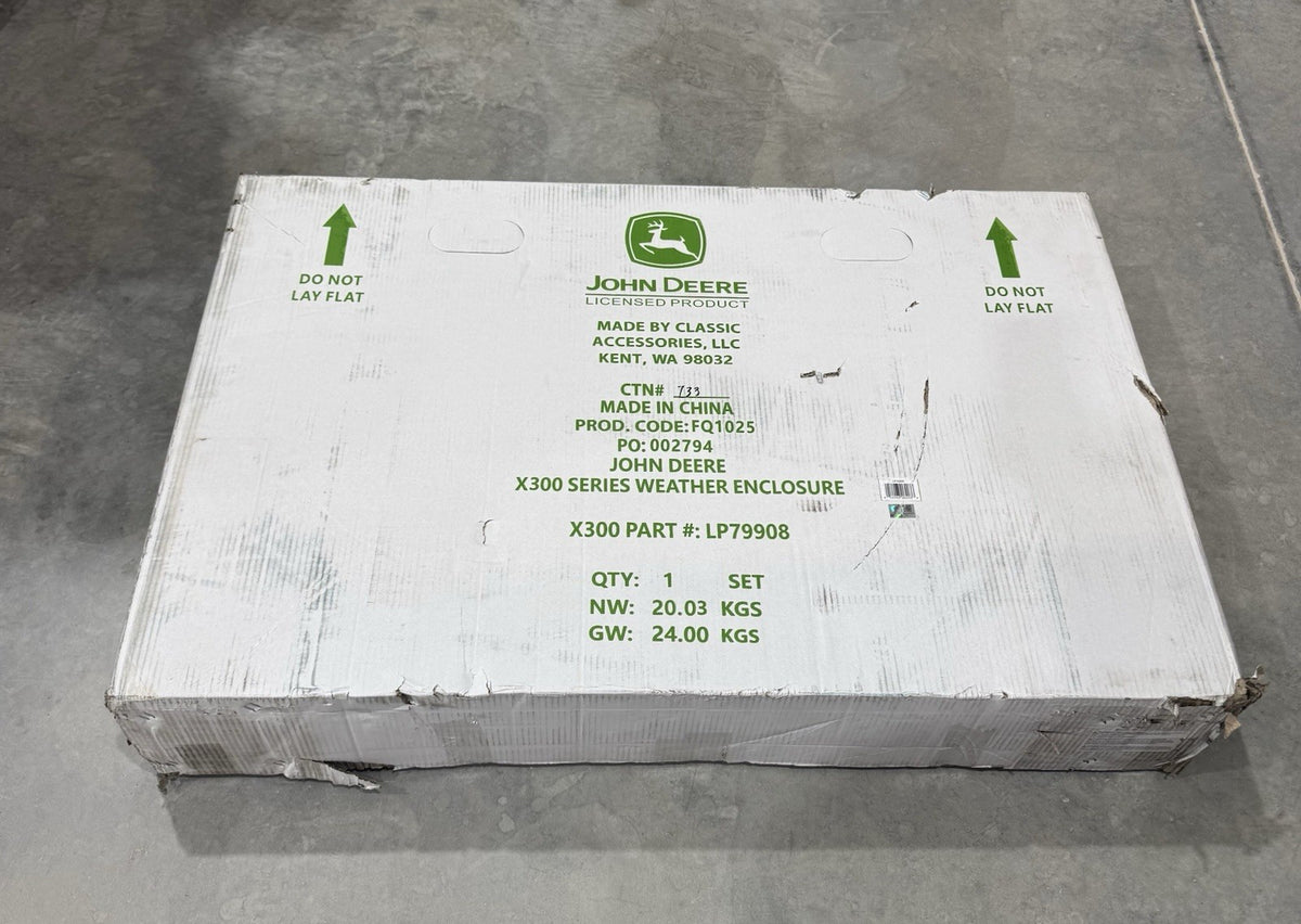 John Deere LP79908 Tractor Weather Enclosure X300 Series NEW IN BOX! SHIPS FREE!