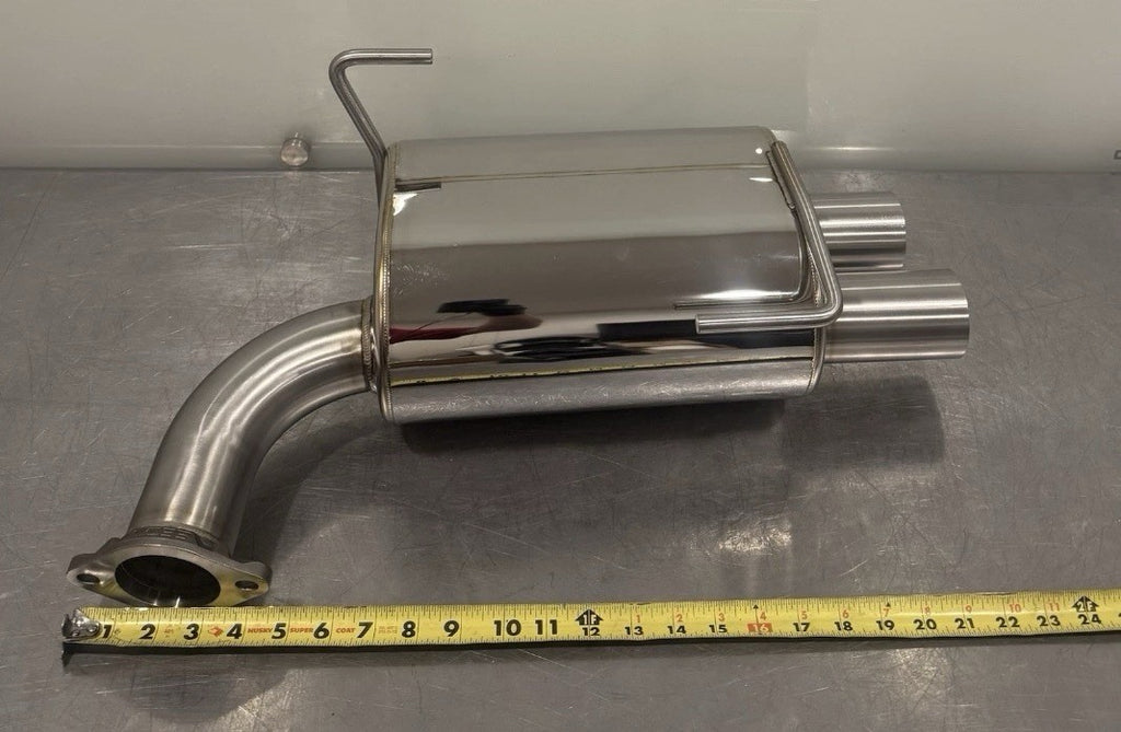 Cobb Muffler Cat Back Exhaust W/ Tips Stainless Steel NEW! FREE SHIPPING! 