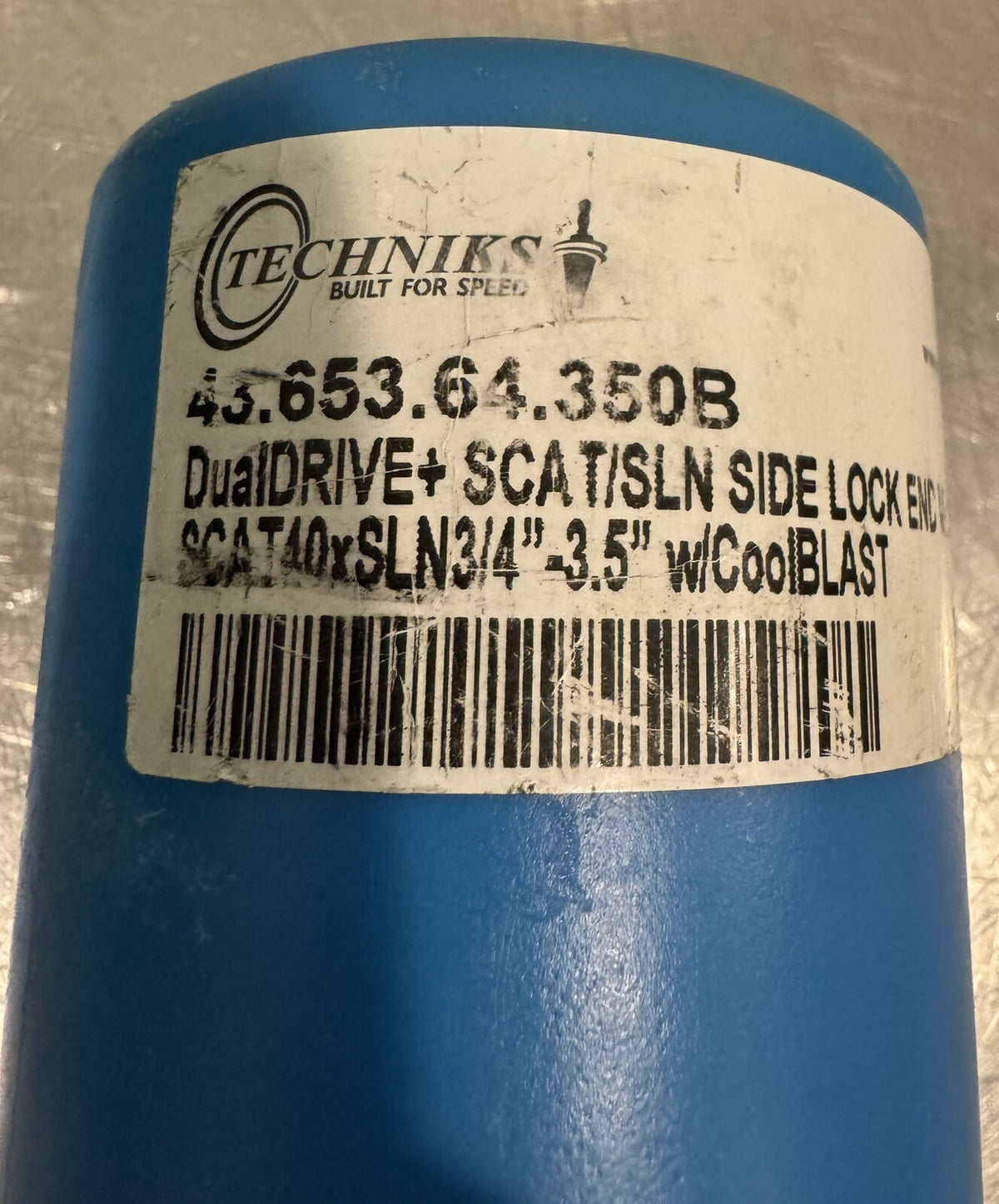 Techniks 43.653.64.350B Taper End Mill Holder CAT40 NEW! FREE SHIPPING!