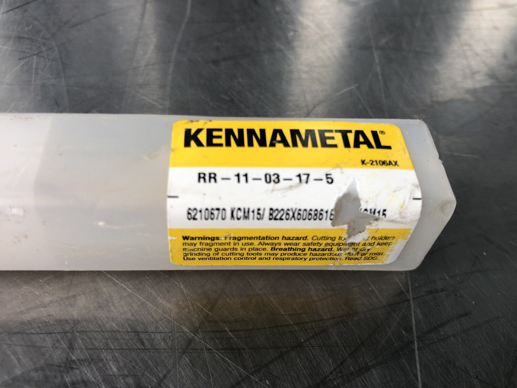 Kennametal 6210670 KCM15 Carbide Drill Bit RR-11-03-17-5 NEW! FREE SHIPPING!