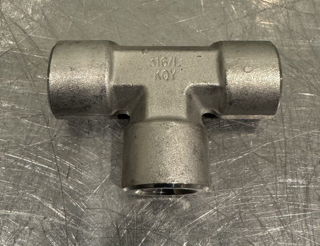 Hy-Lok H-STA-4N S316 Pipe Fitting Tee NEW! FREE SHIPPING!