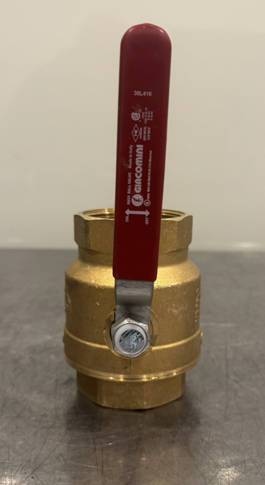 Giacomini R850 2" Brass Ball Valve Threaded NEW! FREE SHIPPING!