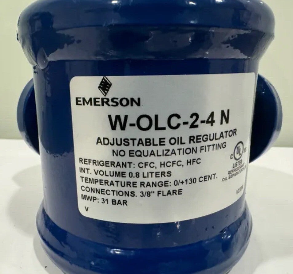 Emerson W-OLC-2-4 N Adjustable Oil Regulator NEW! FREE SHIPPING!