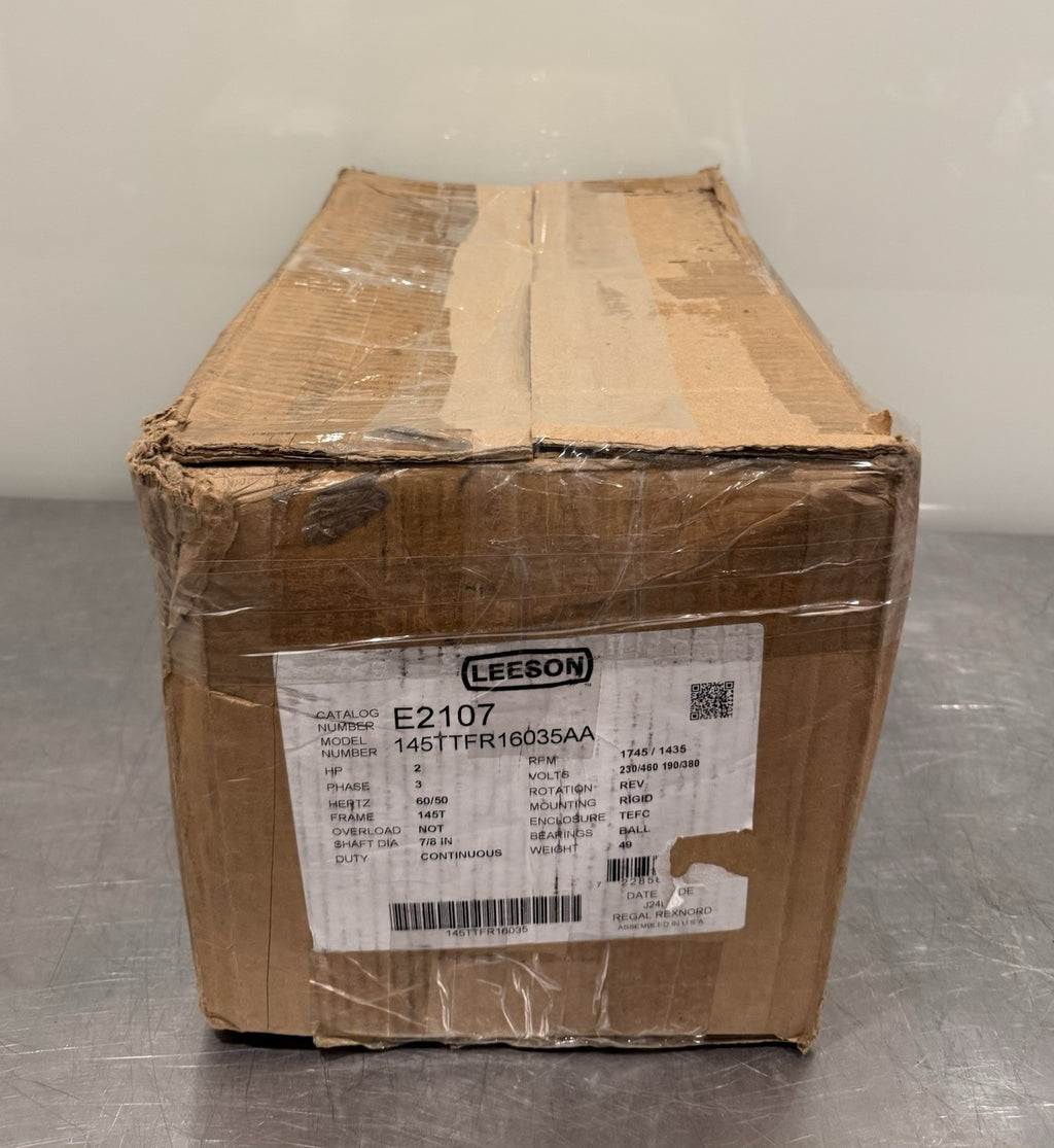 Marathon E2107 Leeson Motor 2/2HP 1745/1435 RPM 230/460V NEW! SHIPS FREE!