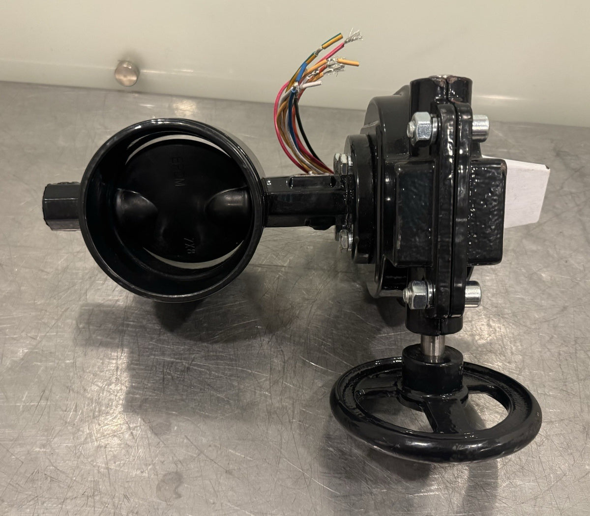 FNW FNW791CP 4 in. Ductile Iron Grooved Gear Operator Butterfly Valve Figure 791