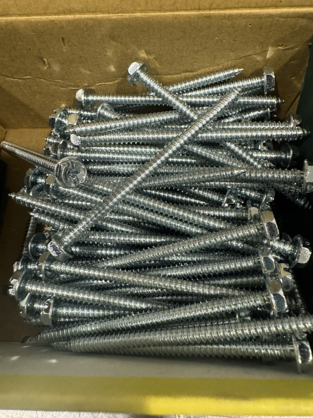 Dottie HWSMS103 10 x 3” Slotted Phillips Hex Washer Head Screw 100 PACK NEW!