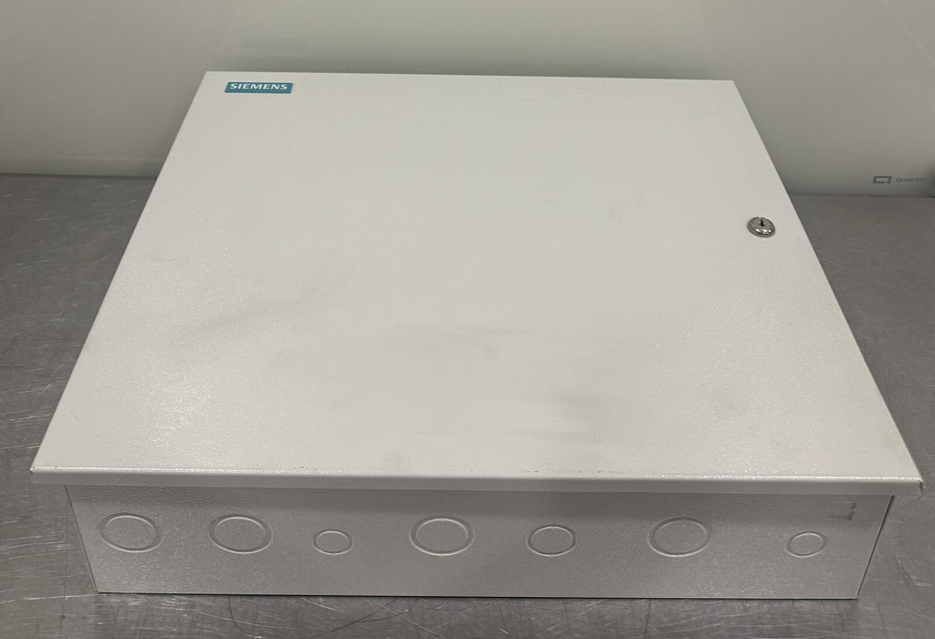 Siemens Enclosure Locking Cabinet 23 x 19 LOCKED NO KEYS! NEW! FREE SHIPPING!