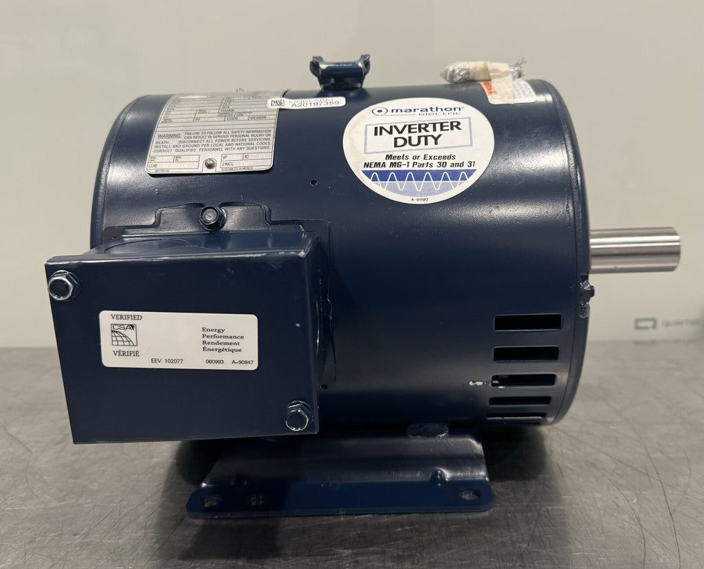 Marathon H183A Electric Motor 1.5HP 865 RPM 230/460V NEW! FREE SHIPPING!