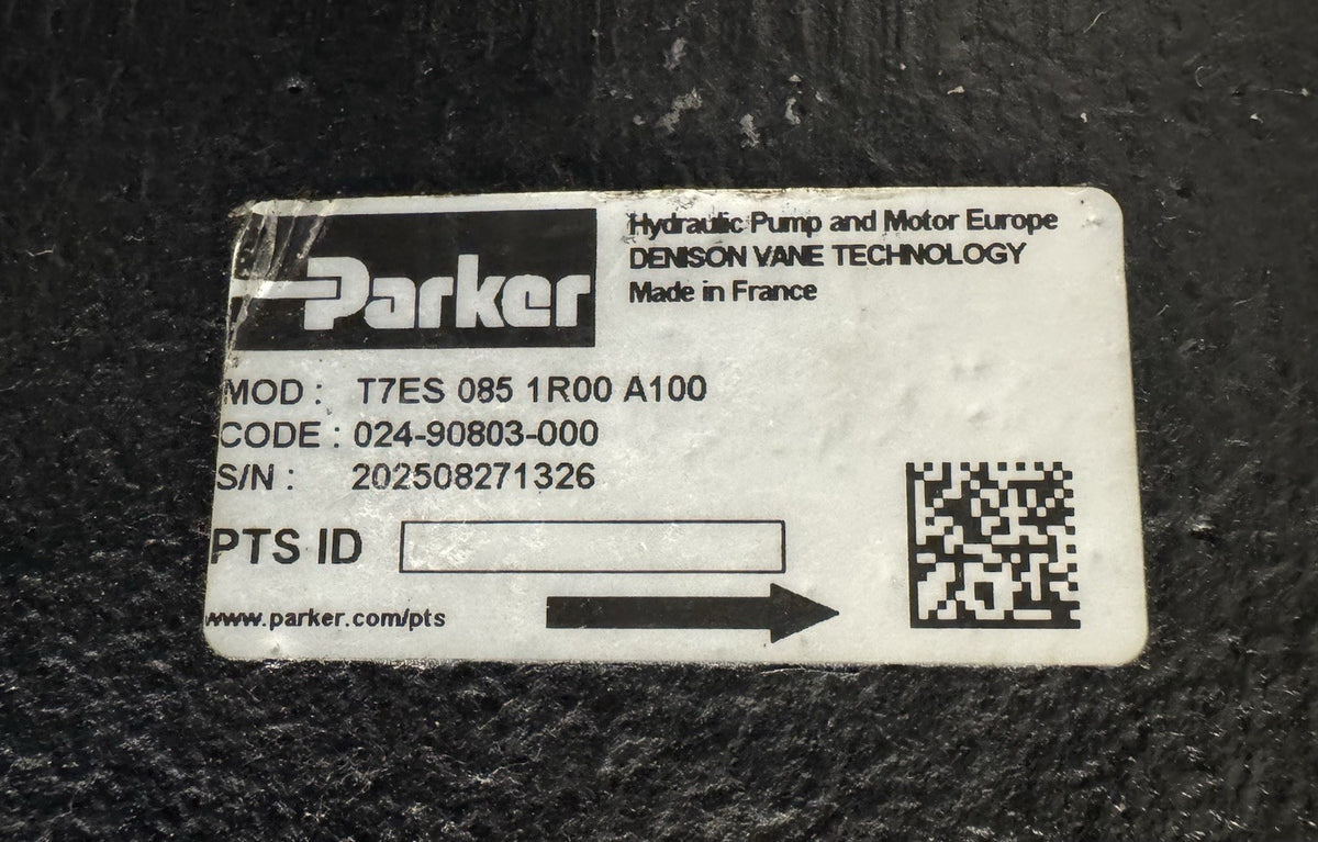 Parker T7ES-085-1R00-A100 Hydraulic Vane Pump 024-90803-000 NEW! FREE SHIPPING!