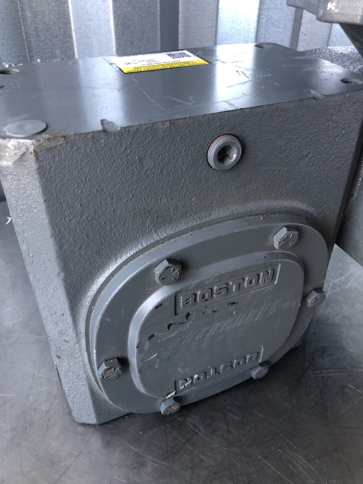 Boston Gear FWC726-200-B5-G Worm Gear Speed Reducer 200:1 Ration C-Faced NEW!!!