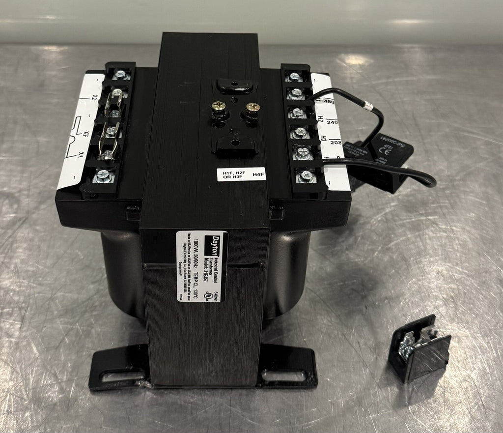 Dayton 31EJ57 Control Transformer 1000VA 50/60Hz NEW IN BOX! DAMAGED CONNECTIONS