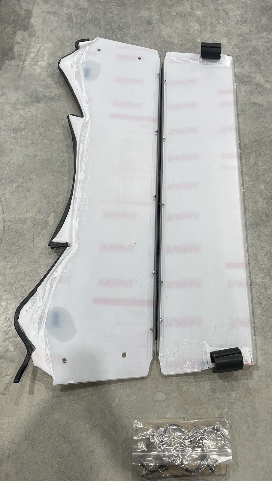 2013-18 Can Am Maverick Max 1000R Fold Down Windshield A&S Audio & Shield Design