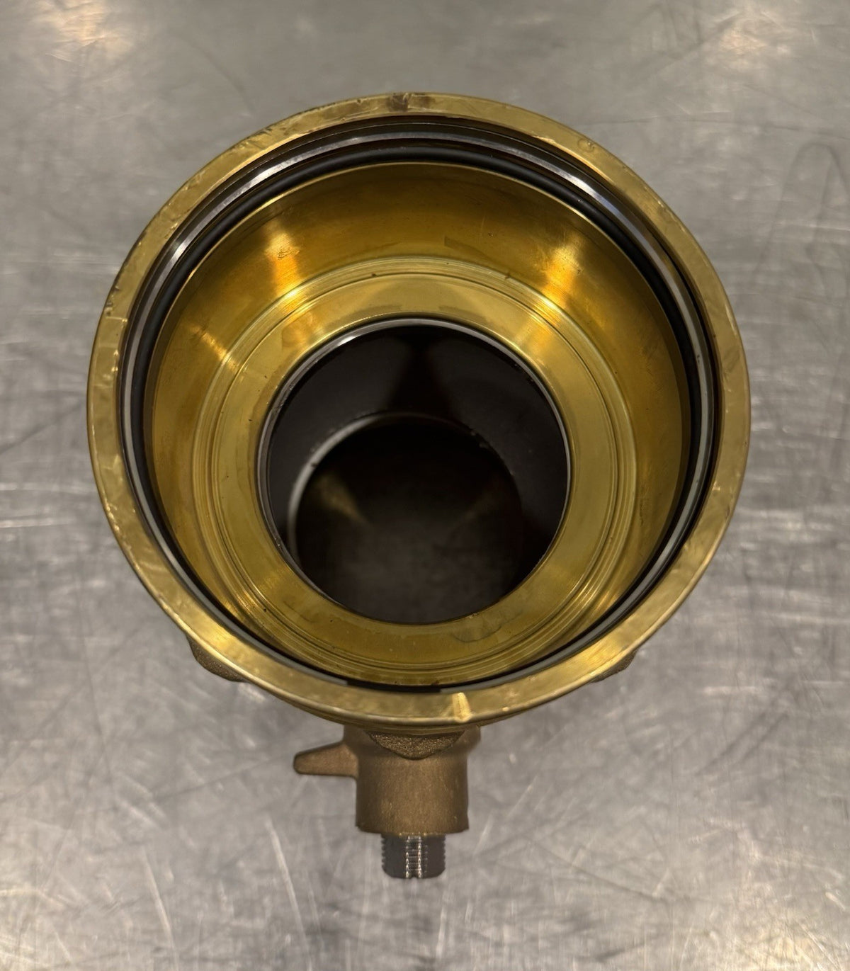 Bonomi 4" Brass Press Ball Valve CW511L 200 CWP NEW! NO HANDLE! SHIPS FREE!