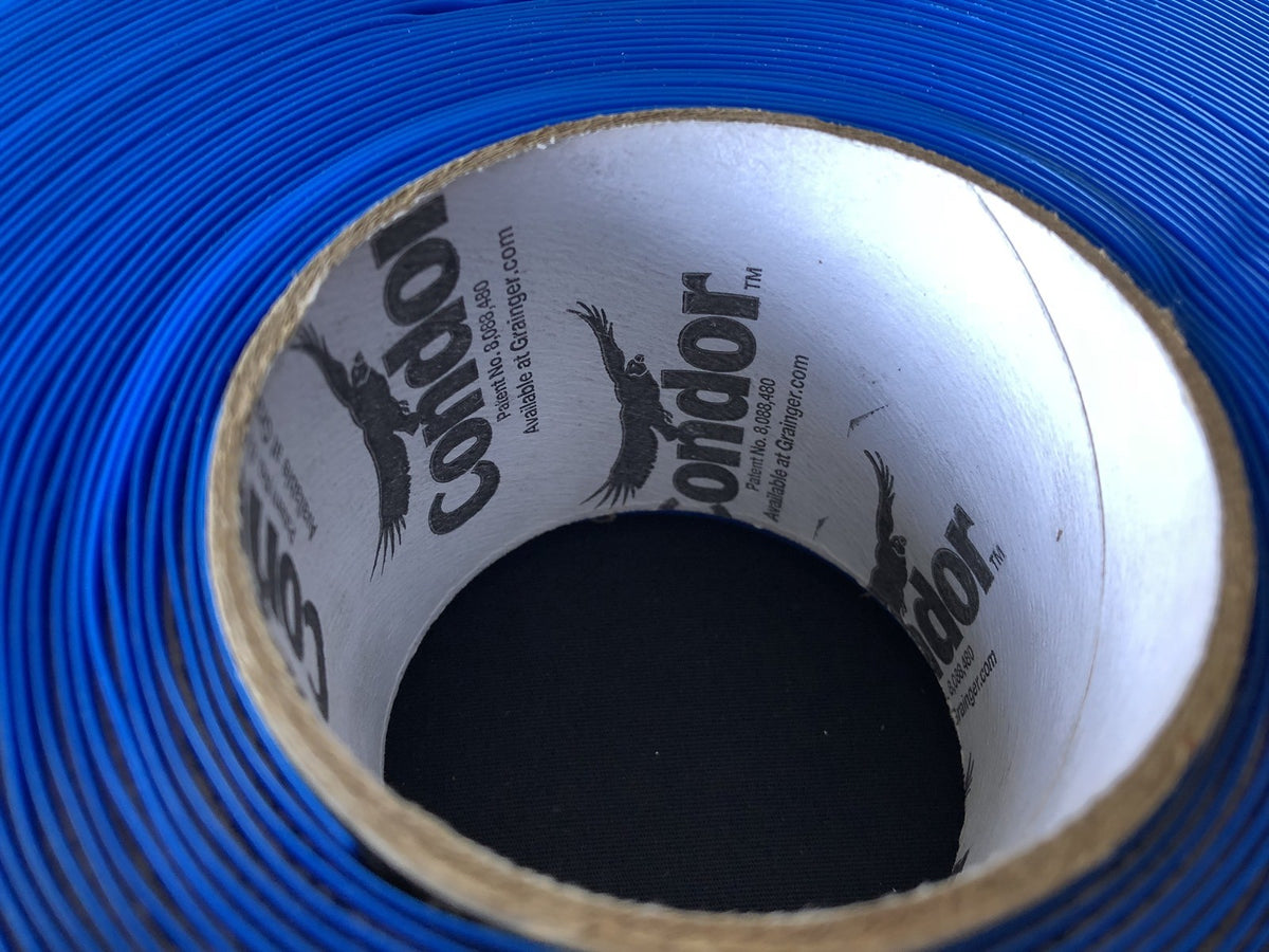 Condor 3” Blue Vinyl Floor Marking Tape NEW