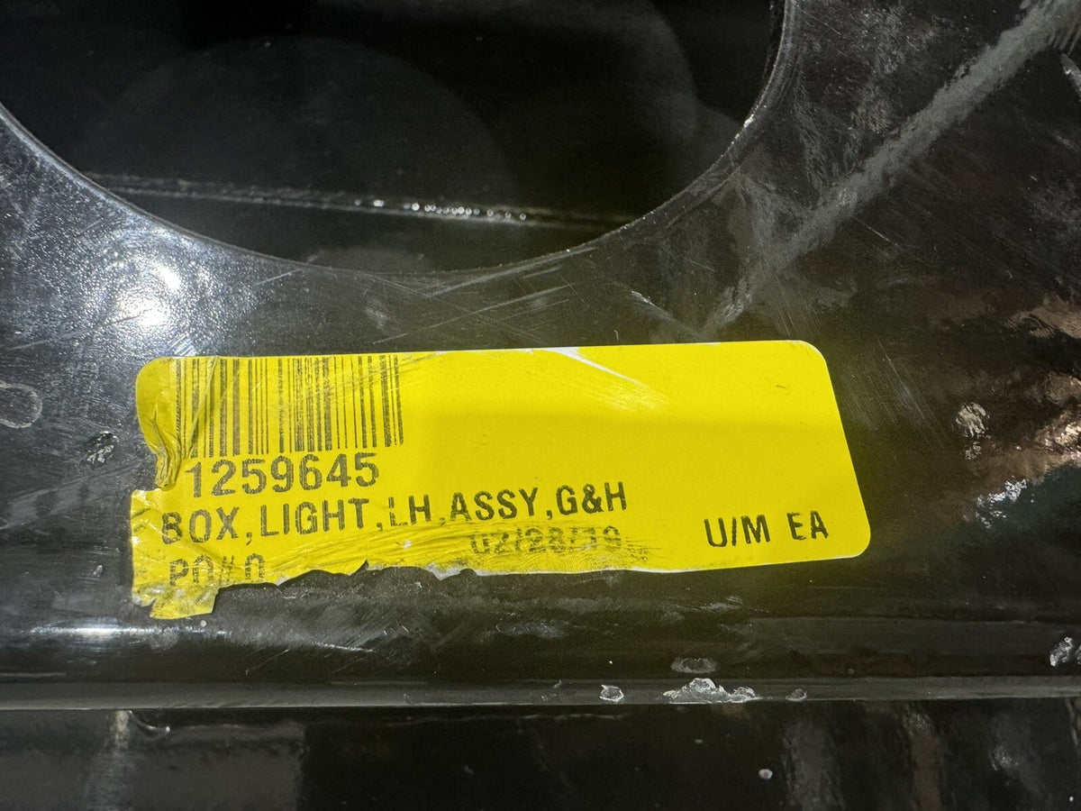 1259645 Box Light ASSY LH 3 Hole  Refuse Parts NEW! FREE SHIPPING!