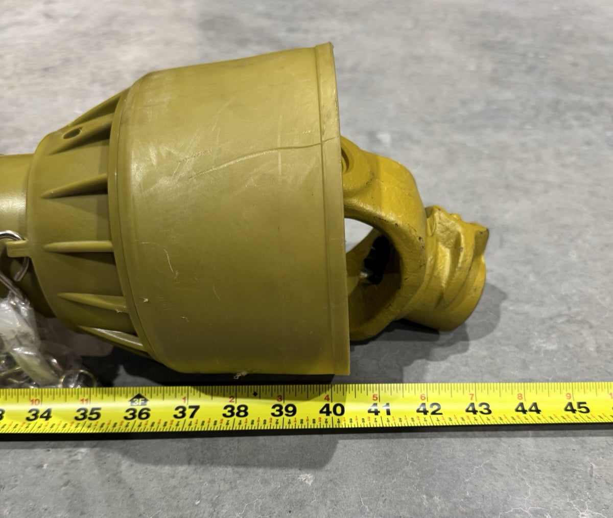 T6S-54 PTO Shaft 6 Spline Tractor Shaft Yellow NEW! FREE SHIPPING!