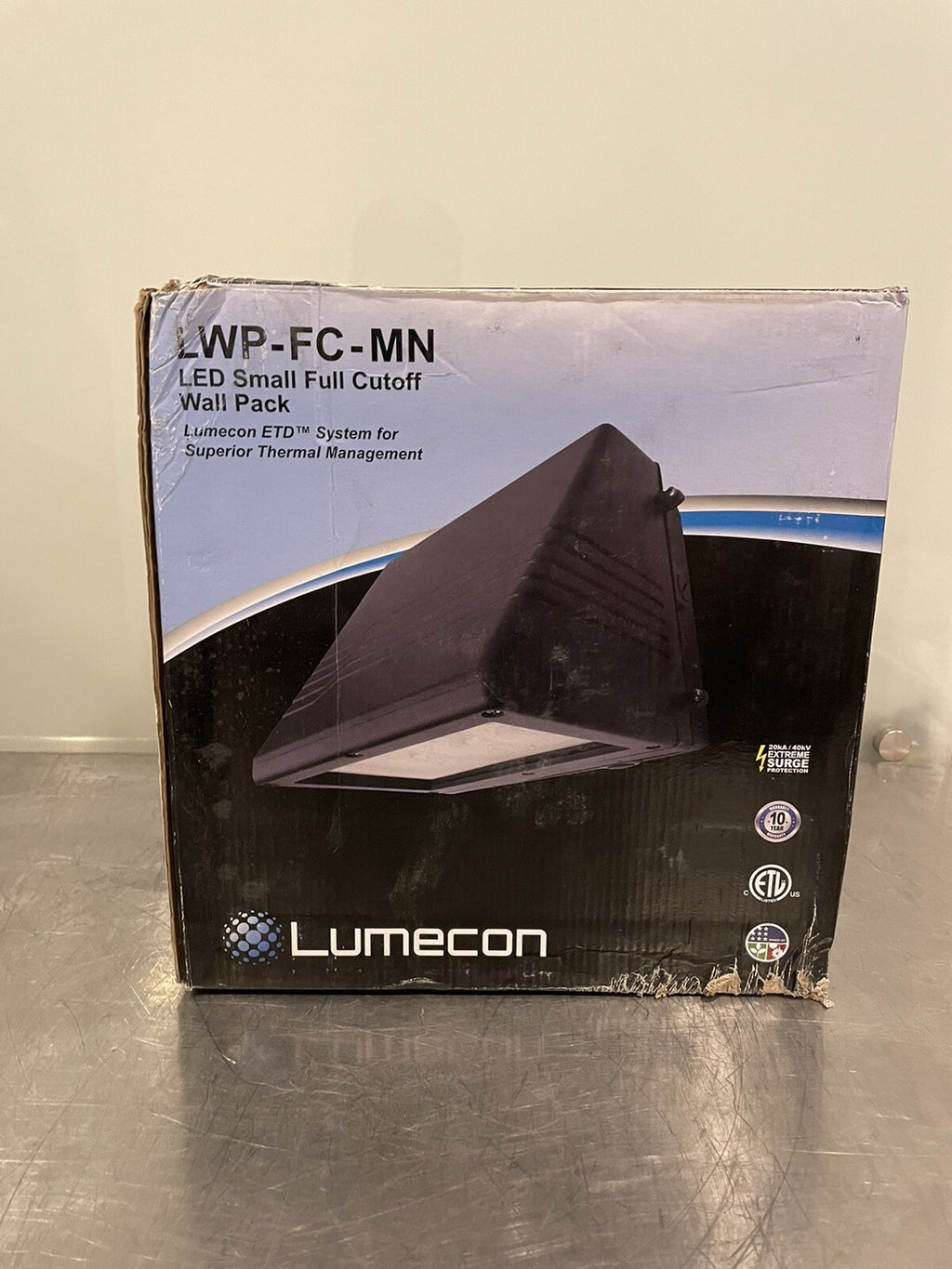 Lumecon Full Cutoff Mini Wallpack 14W 1633 Lumen 4000K Dark Bronze NEW!
