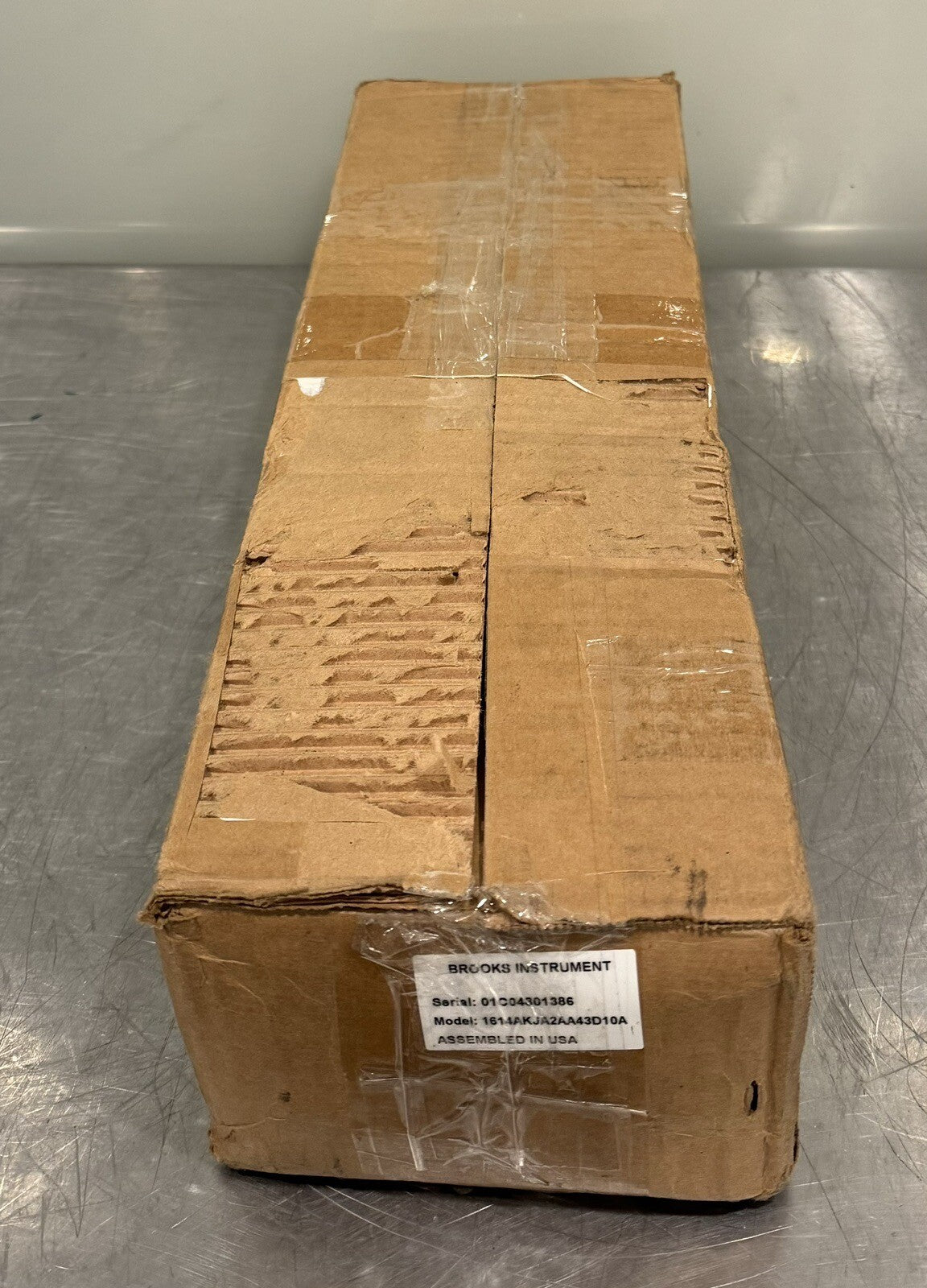 Brooks Instrument GT1600 Series Variable Area Flow Meter 1614AKJA2AA43D10A NEW!