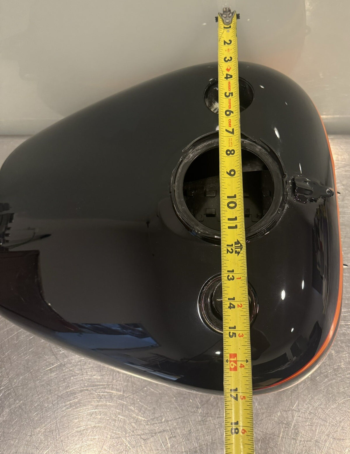 Harley Davidson Gas Tank HR3 Orange & Black NEW! FREE SHIPPING!