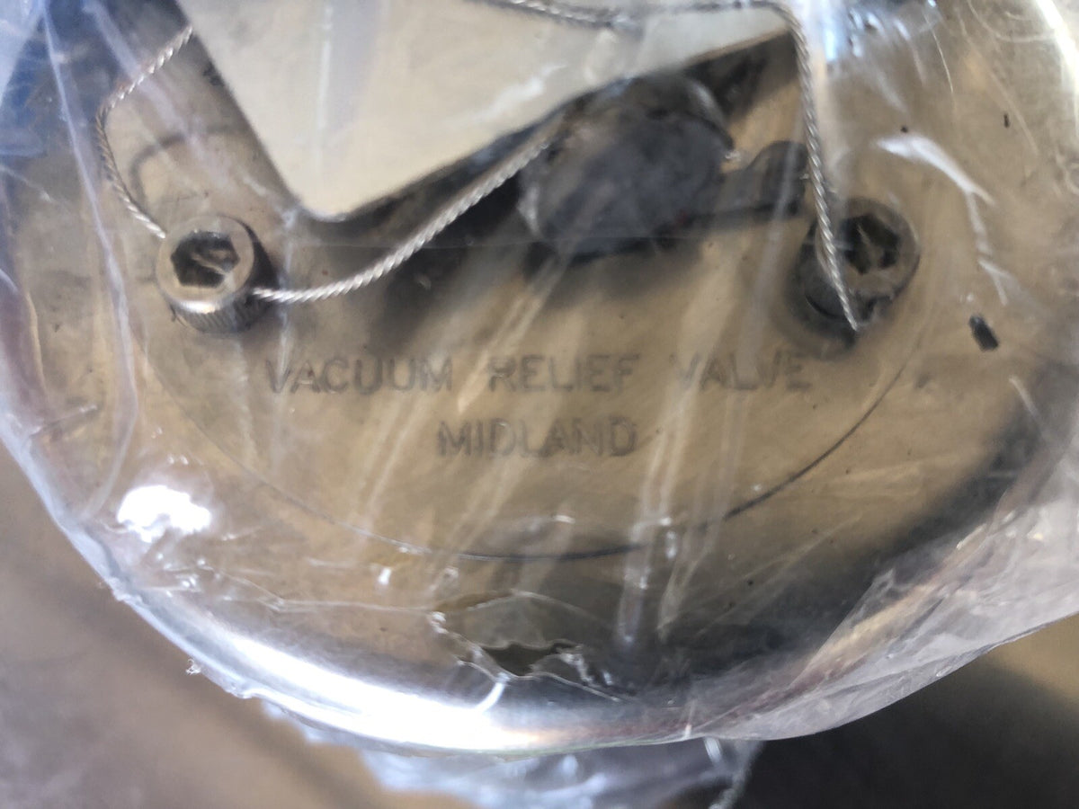 Midland A-212-FR20-5-VB Vacuum Relief Valve Refurb NEW WITH TAGS!!! SHIPS FREE!!