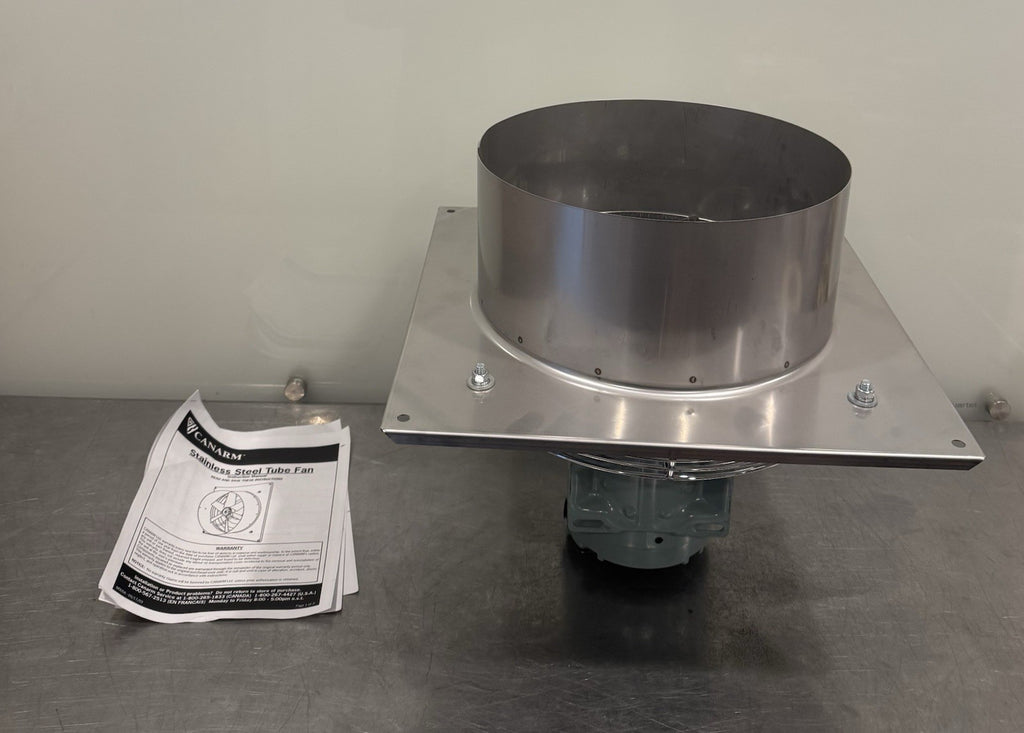 Esapco CF1740 Canarm Tube Fan 12” Stainless TF12 S.S. NEW IN BOX! FREE SHIPPING!