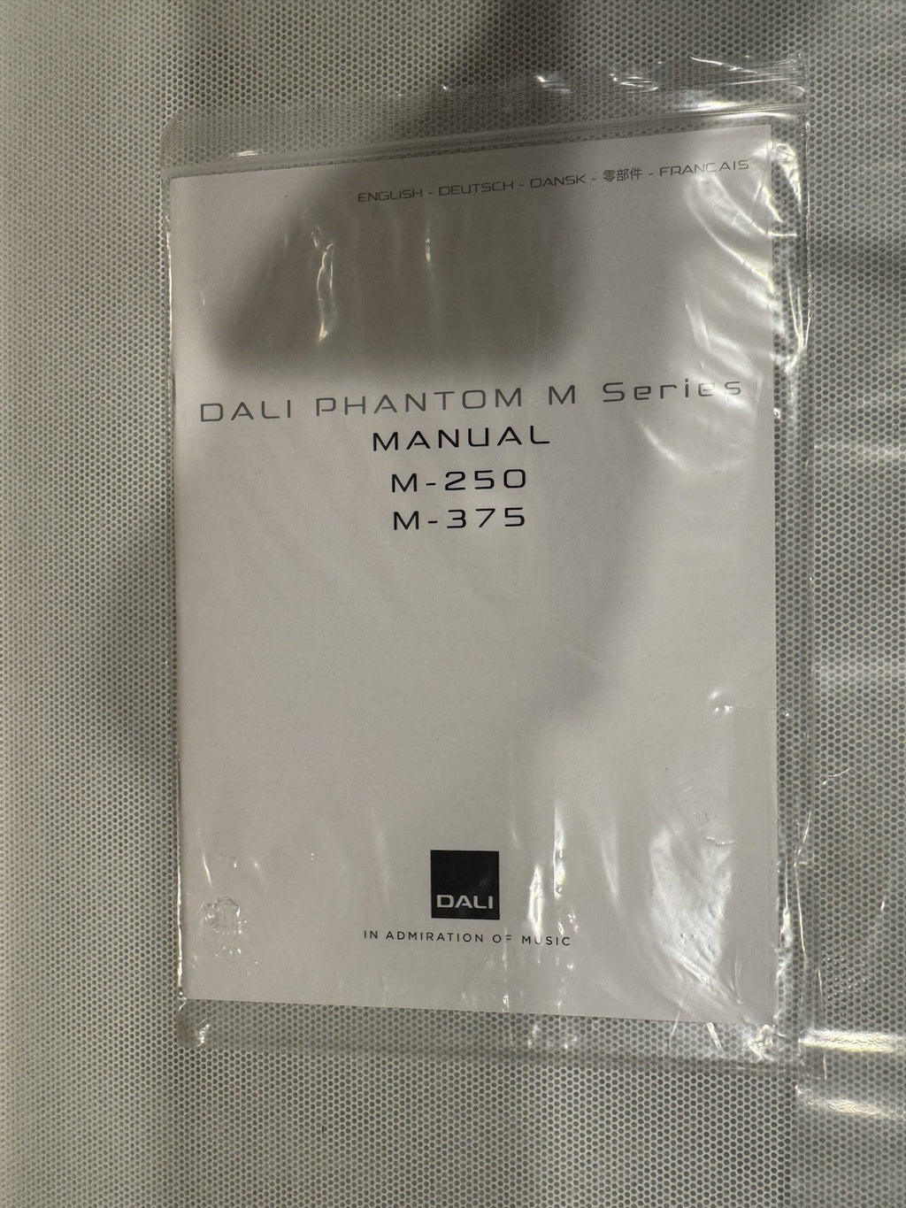 Dali Phantom IW M-250 In-Wall Speaker White Cover 262032 NEW! SHIPS FREE!