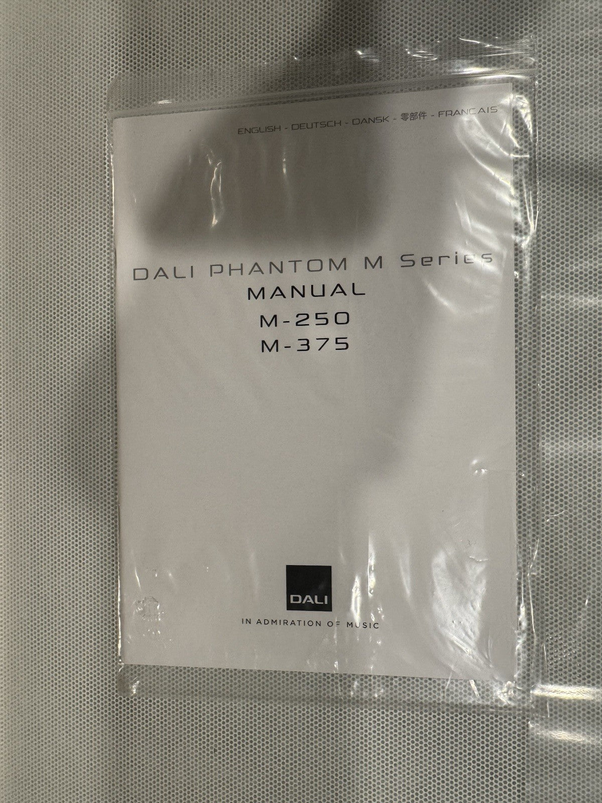Dali Phantom IW M-250 In-Wall Speaker White Cover 262032 NEW! SHIPS FREE!
