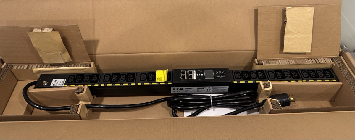 Eaton EVMIL620A Metered Input Rack PDU 100-240V 24 Outlet 16A NEW IN BOX!