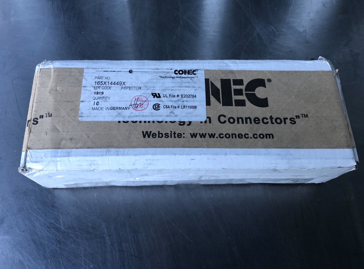 Conec 165X14449X 10 PACK Connectors NEW IN BOX!! FREE SHIPPING!!!