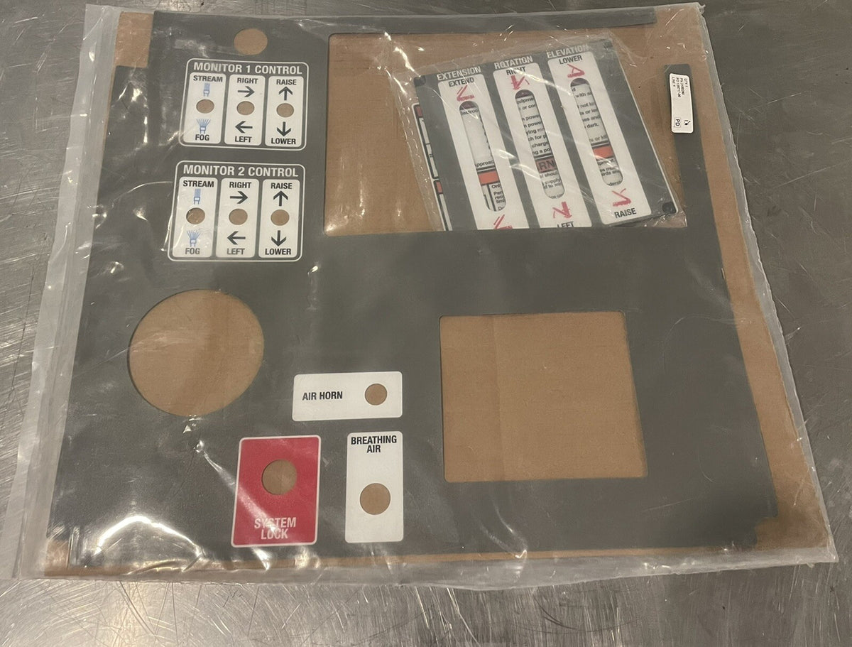 3100280 Fire Truck Control Sticker Kit NEW! FREE SHIPPING!