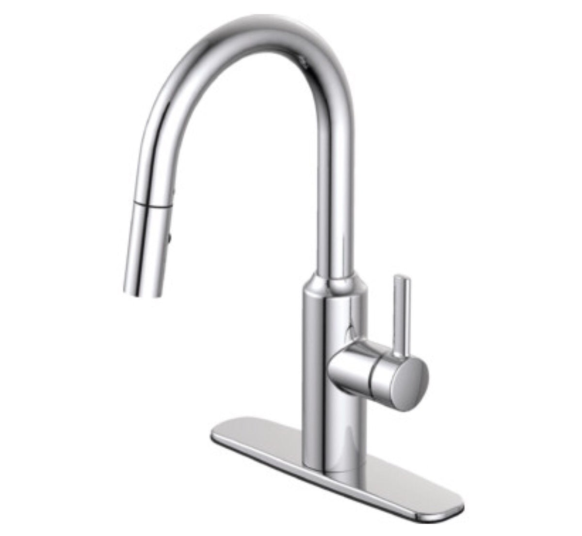 Seasons Gramercy Park Chrome Pull Down Kitchen Faucet