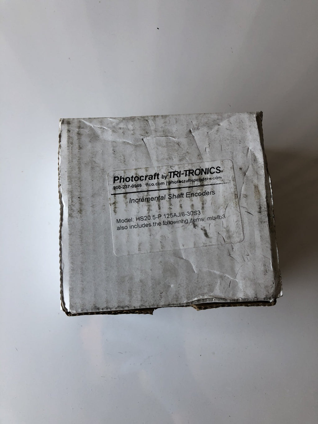 Photocraft Tri-Tronics HS20.5-P.125AJ/8-30S3 Prgrmble HS20 Hollow Shaft Encoder