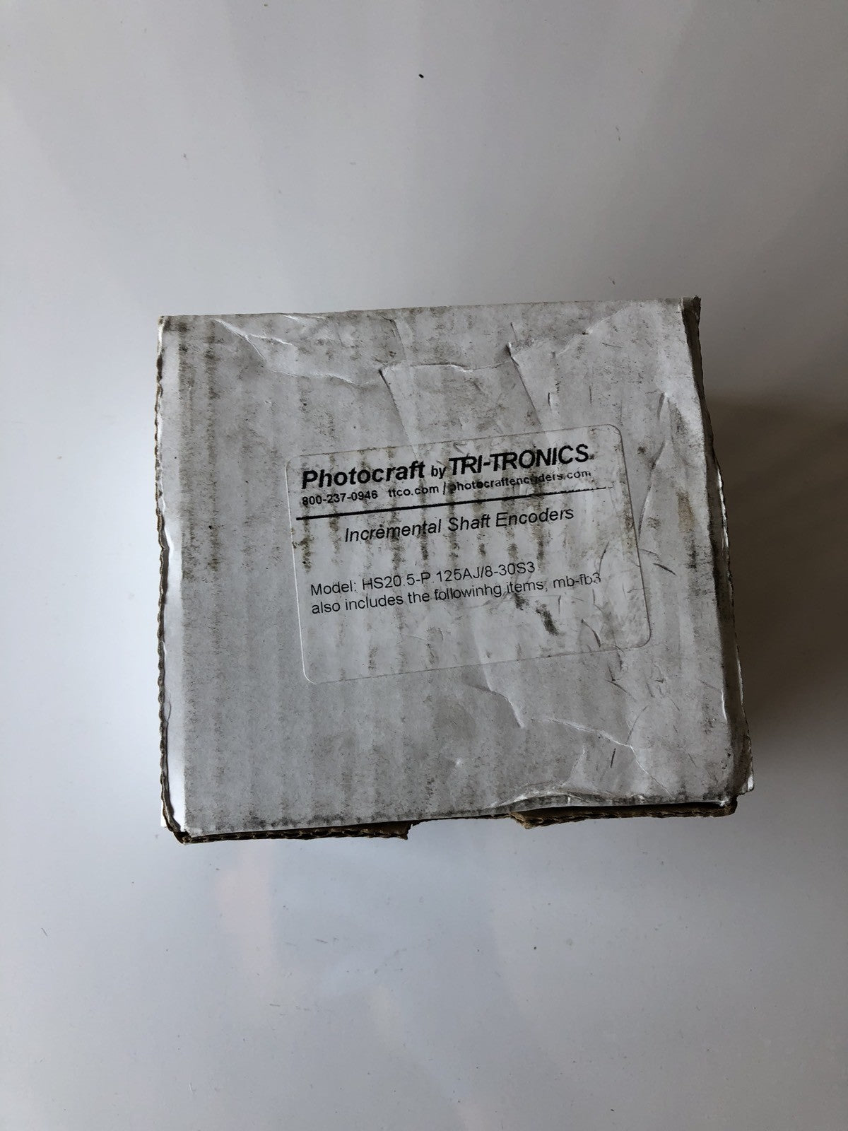 Photocraft Tri-Tronics HS20.5-P.125AJ/8-30S3 Prgrmble HS20 Hollow Shaft Encoder