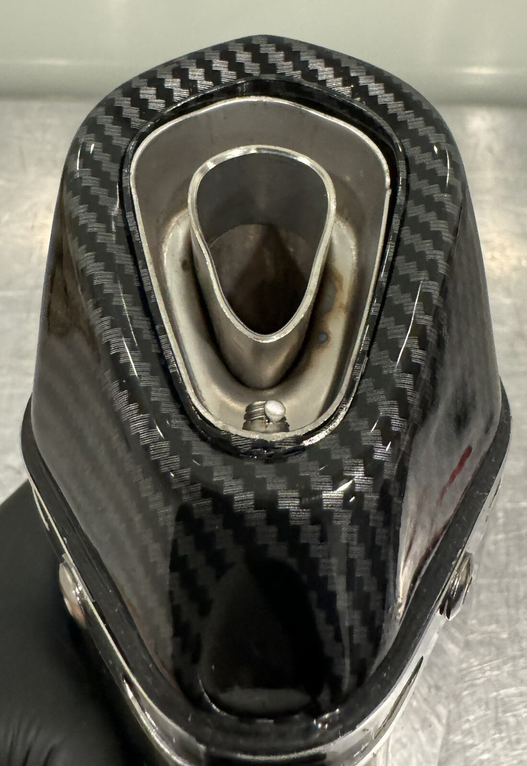 Carbon Fiber Motorcycle Exhaust Tip Kawasaki NEW IN BOX! FREE SHIPPING!