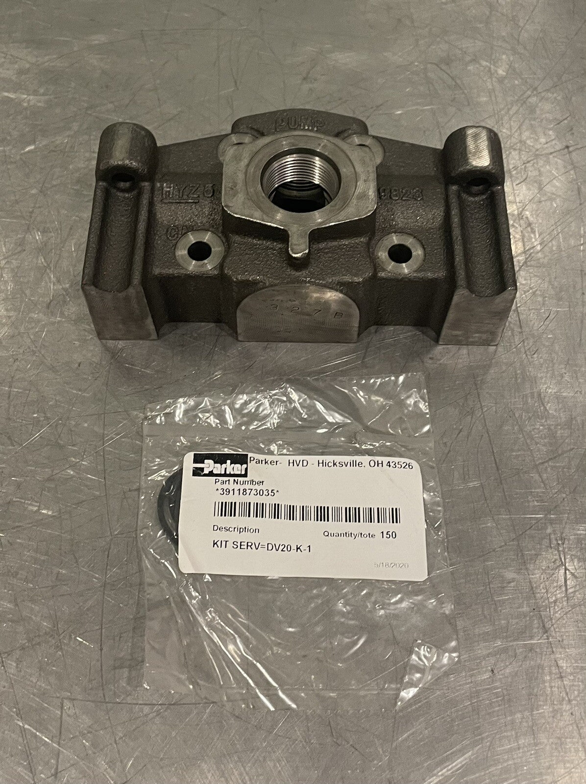 HYZ5 9823 Hydraulic Directional Control Valve W/ 3911873035 Seal Kit NEW!