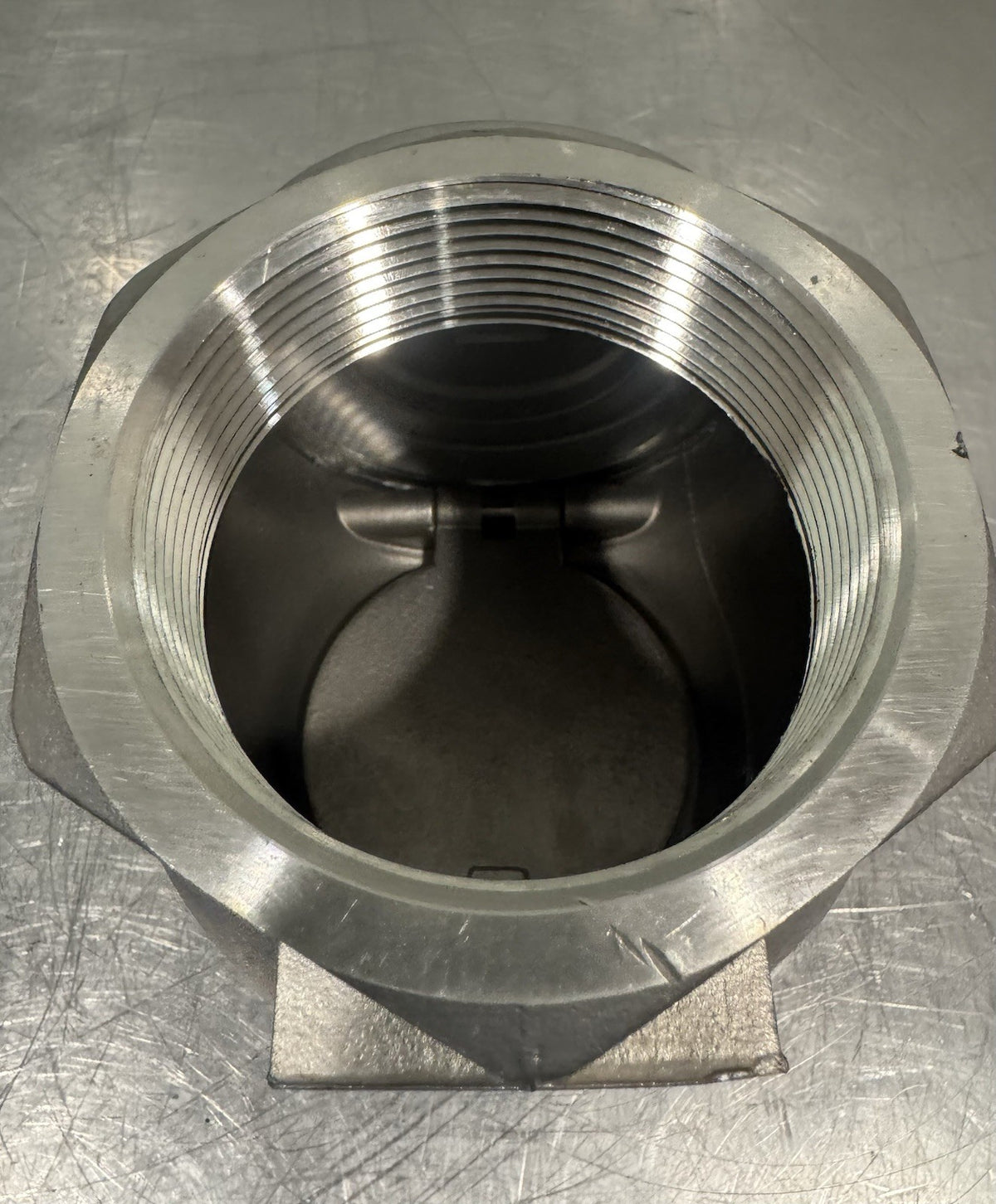 OVC SS200CK 3” Cast Stainless Steel Swing Check Valve Threaded NEW! SHIPS FREE!