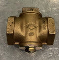 McDonald 4210-491 2” Brass Shutoff Gas Plug Valve NEW! FREE SHIPPING!