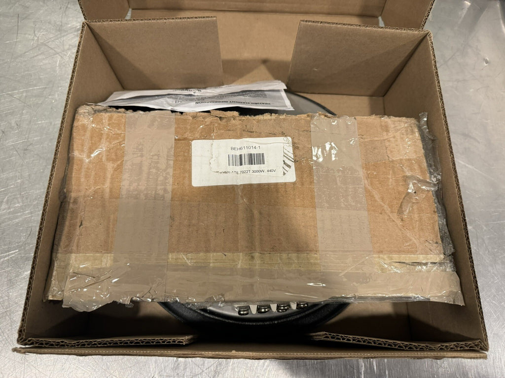 Beha-Hedo 611014-1 Hot Plate 3000W 440V 7022T BEH611014-1 NEW IN BOX!
