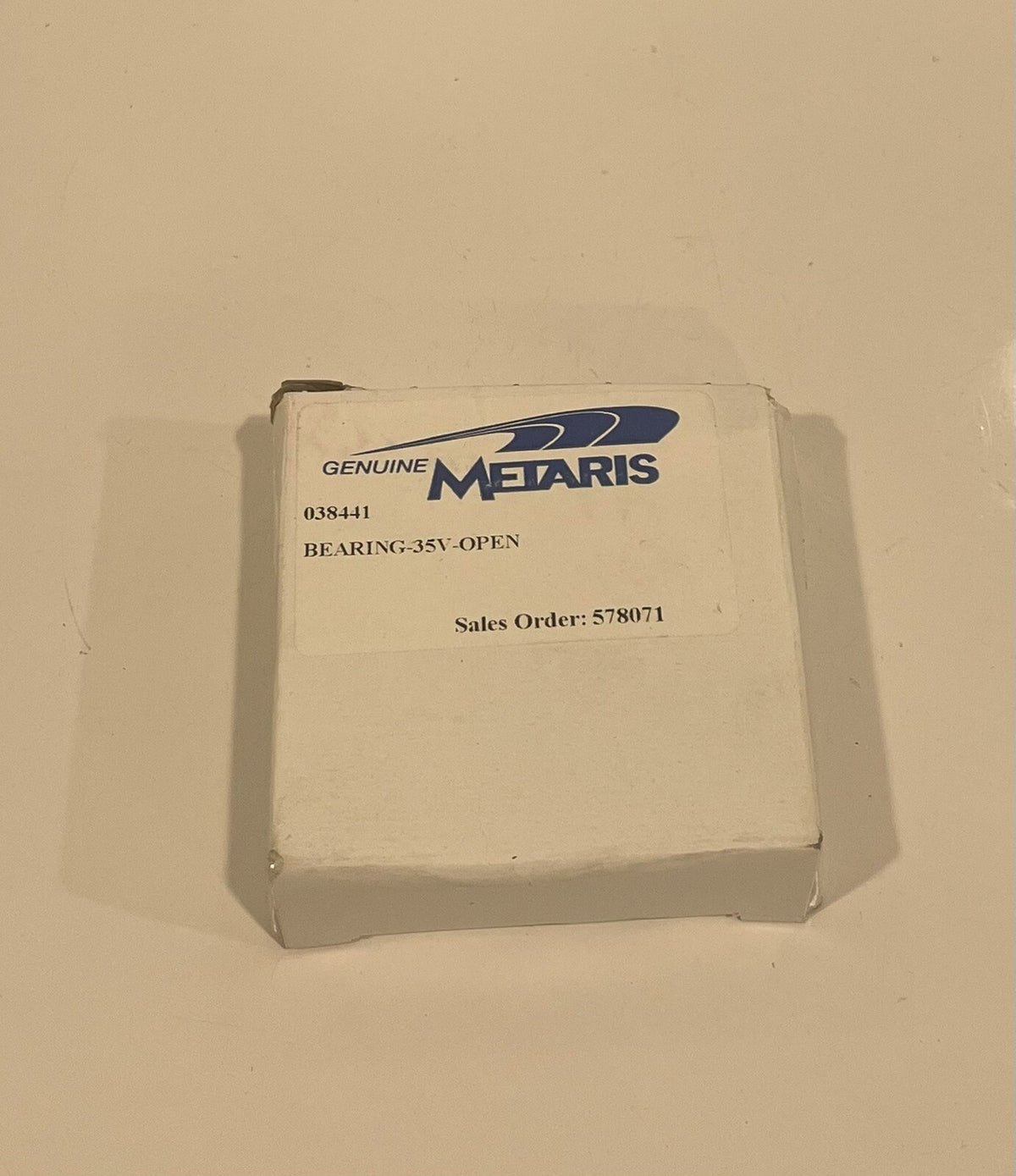 Metaris BEARING-35V-OPEN Bearing Vickers 038441 NEW! FREE SHIPPING!