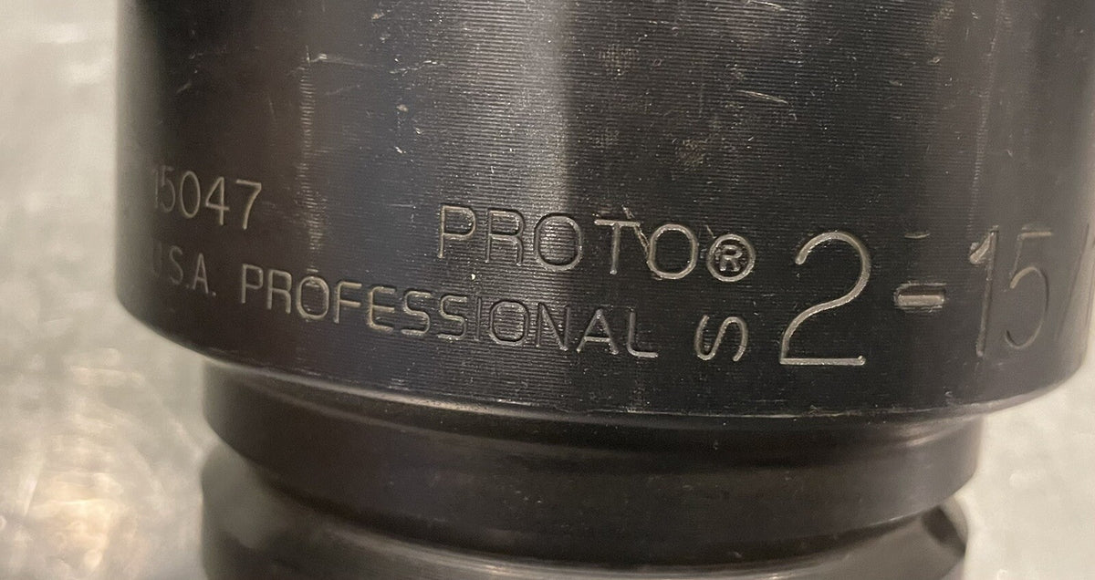 Proto 15047 Impact Socket 2-15/16” 6 Point 1-1/2” Drive NEW! FREE SHIPPING!