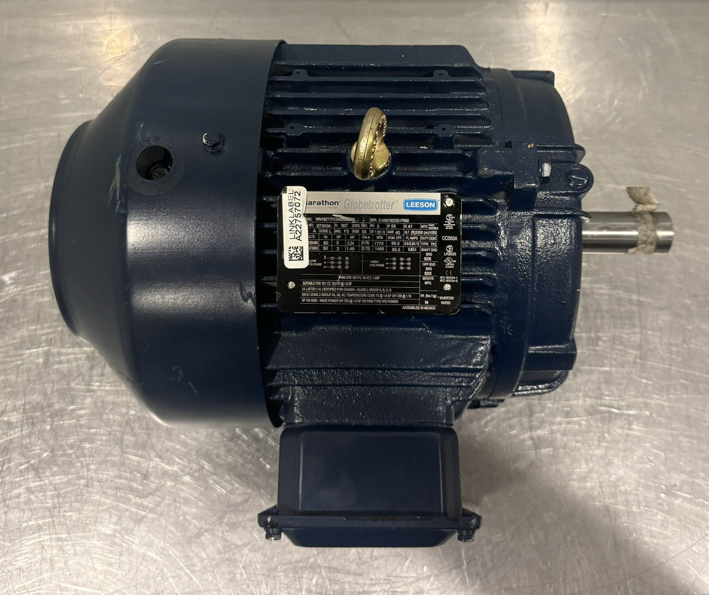 Marathon GT1010A Motor 3HP 1800 RPM 3PH 182T Frame NEW! FREE SHIPPING!
