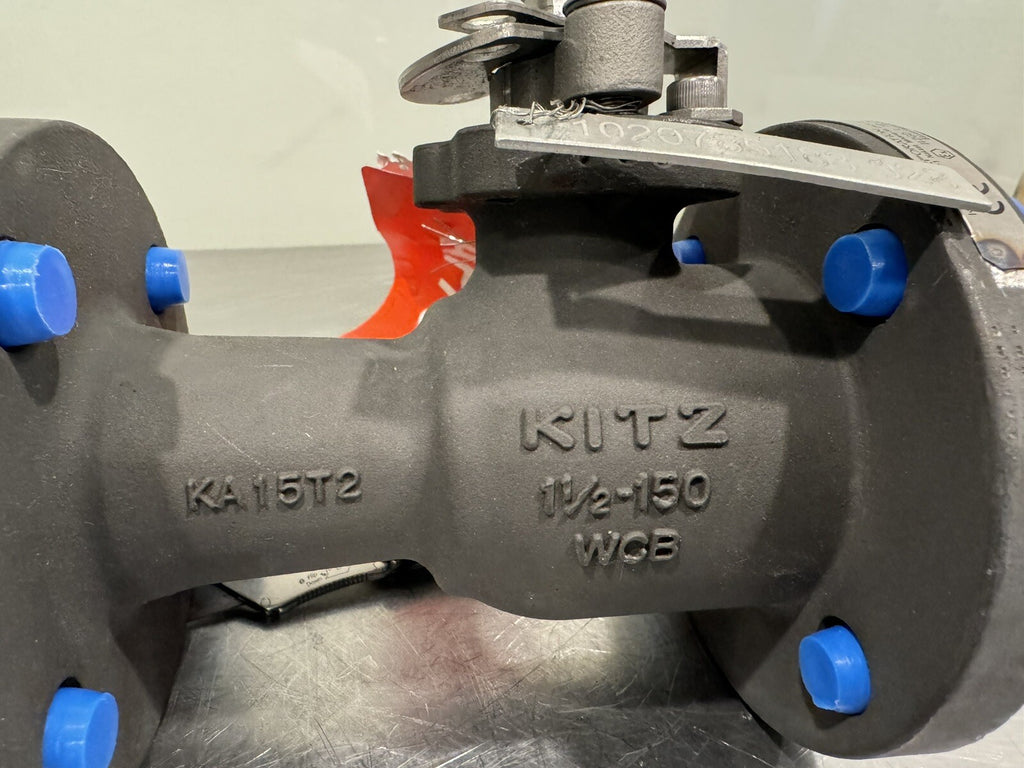 Kitz 1-1/2” 150 WCB Ball Valve Flanger NEW! FREE SHIPPING!