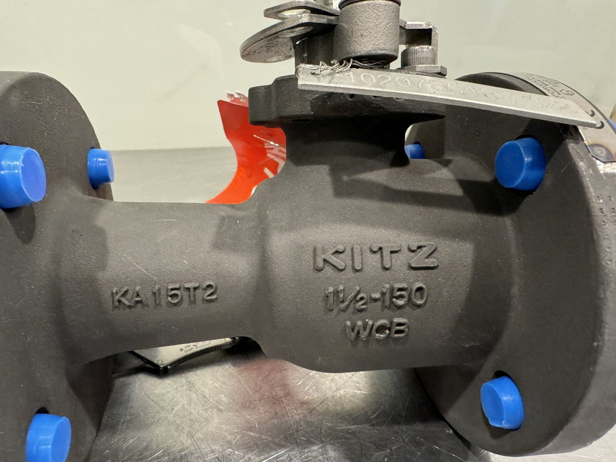 Kitz 1-1/2” 150 WCB Ball Valve Flanger NEW! FREE SHIPPING!