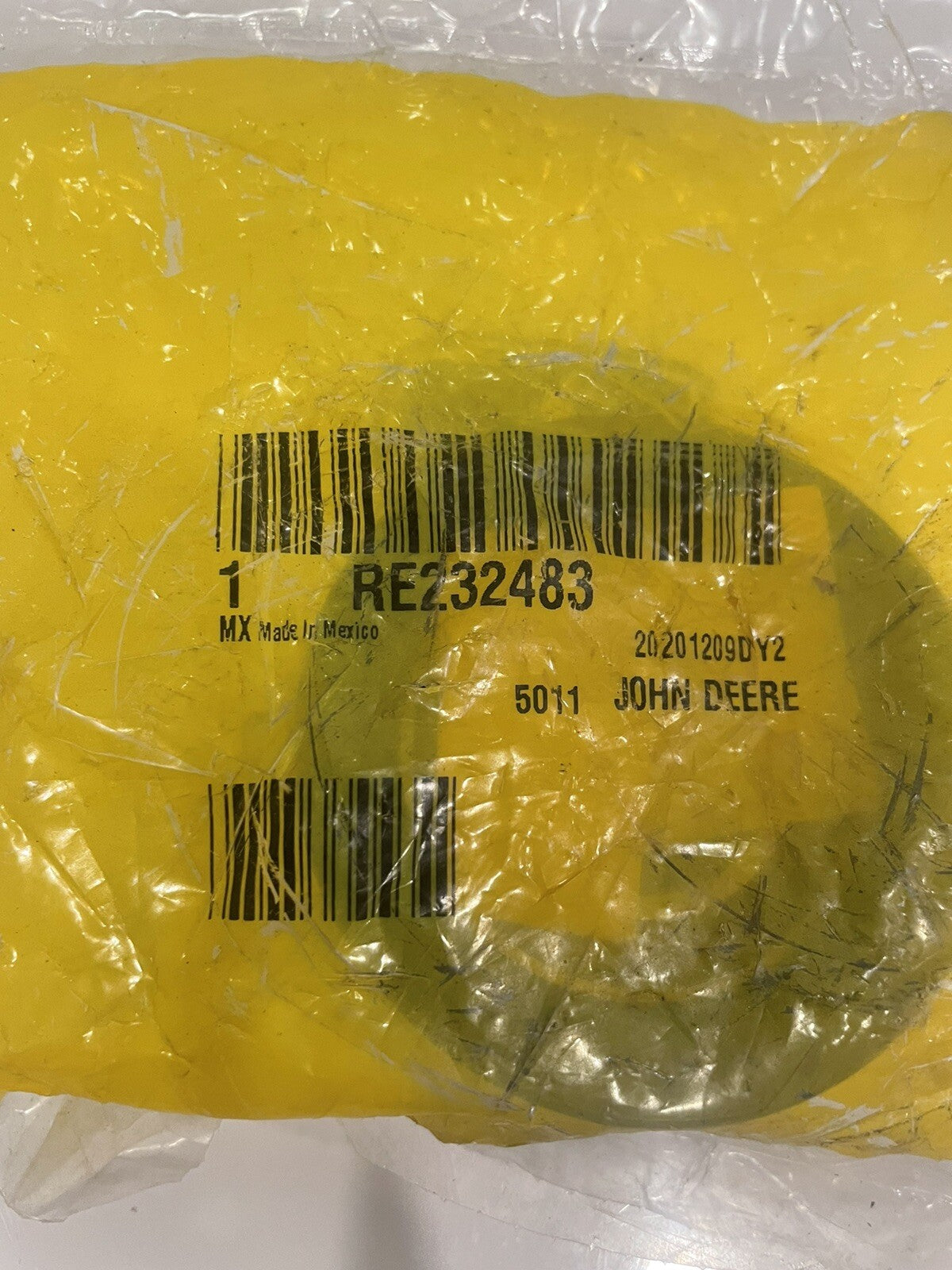 John Deere RE232483 Idler Pulley Genuine NEW! FREE SHIPPING!
