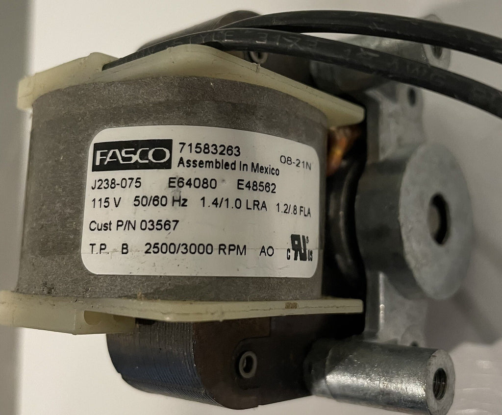 Helmer 120540 Evaporator Fan Motor Fasco 71583263 NEW! FREE SHIPPING!