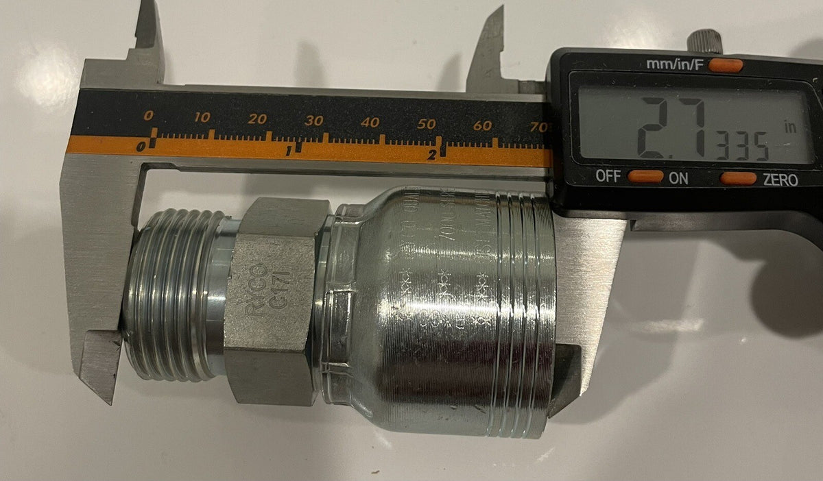 RYCO T2840-1219 Hydraulic Crimp Fitting NEW! FREE SHIPPING!