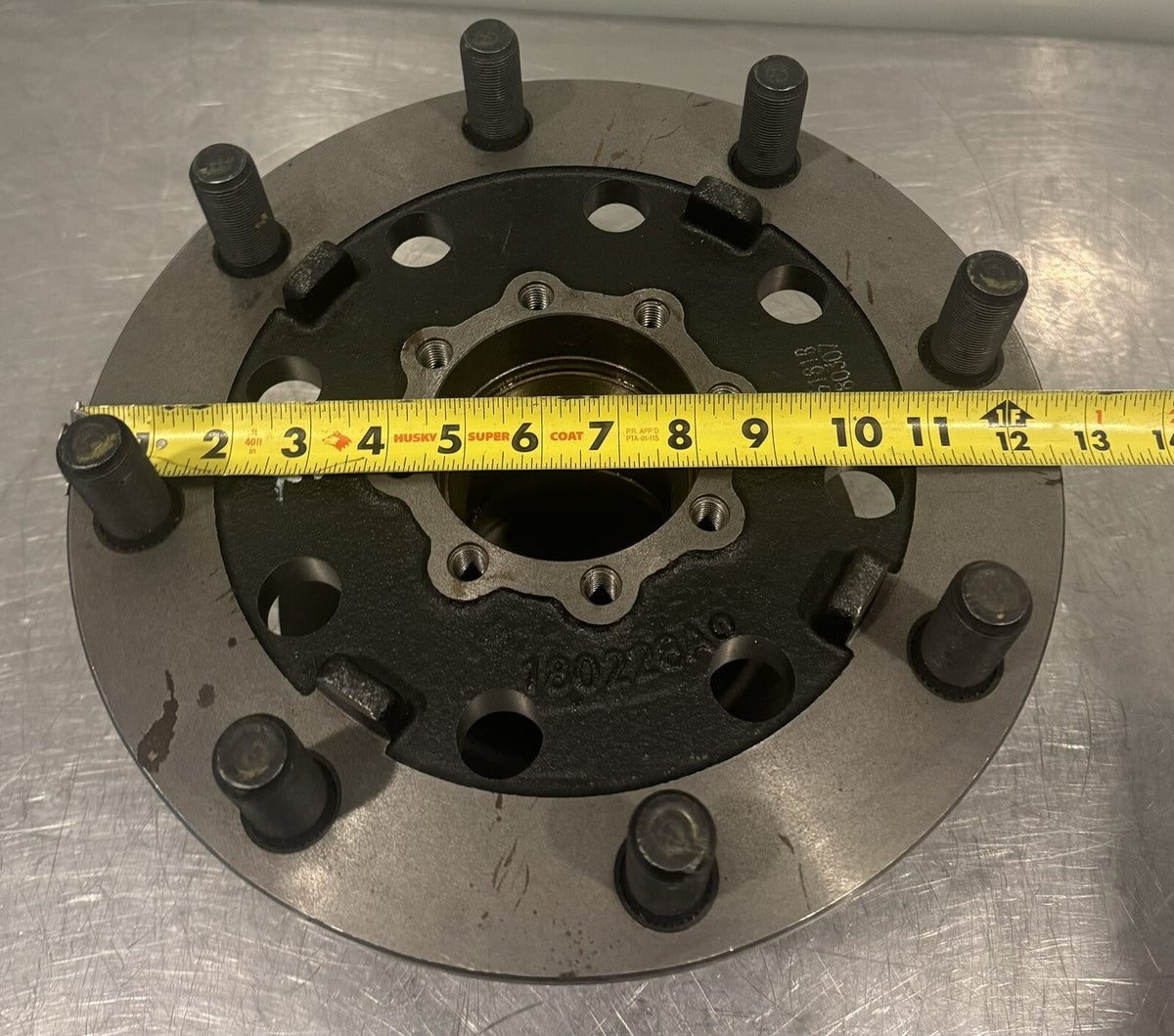 16181 Hub 8 Stud 8 Hole Black 180228A NEW! FREE SHIPPING!