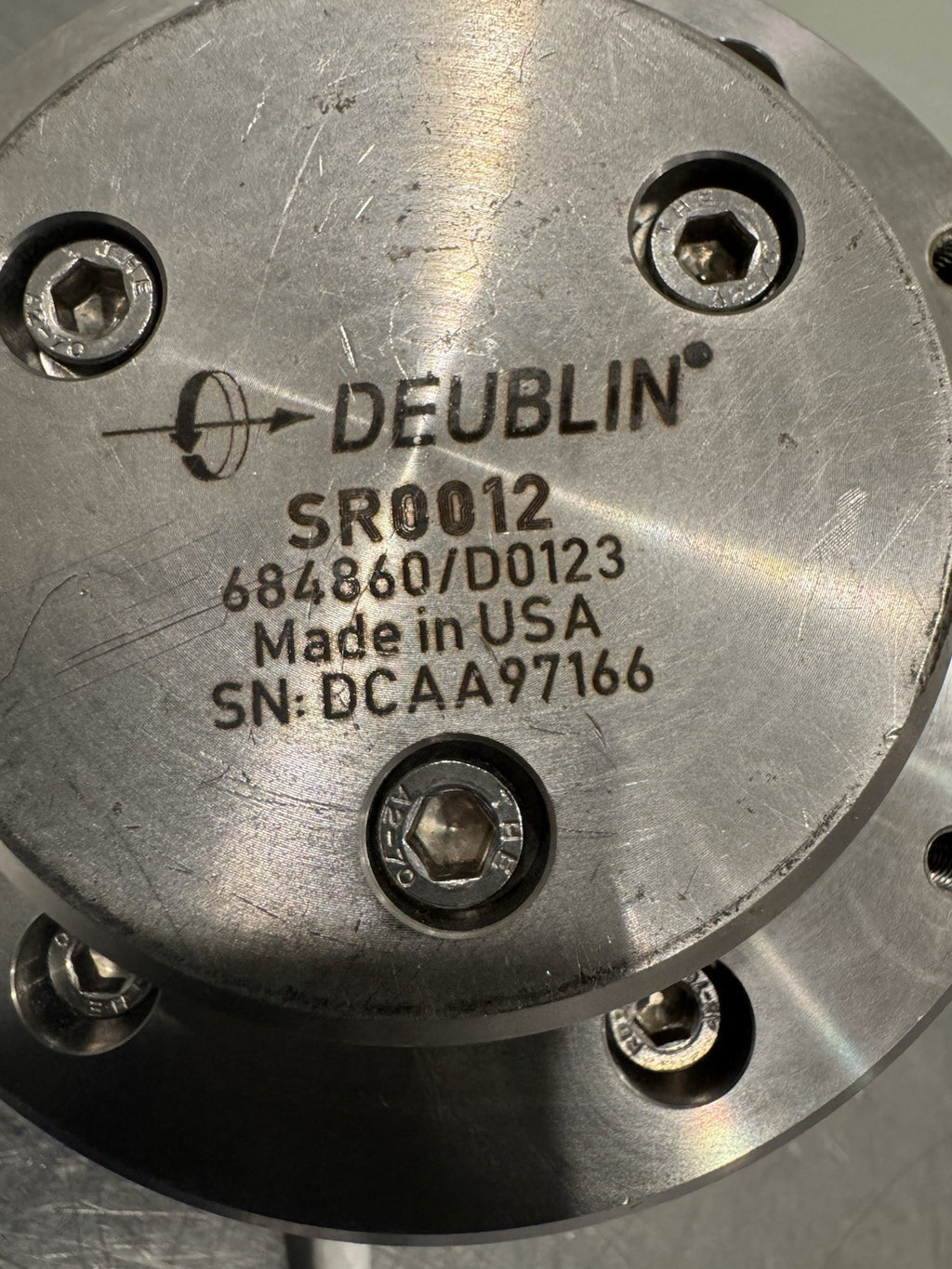 Deublin SR0012 Rotary Union Slip Ring ASSY NEW! DENTS! FREE SHIPPING!